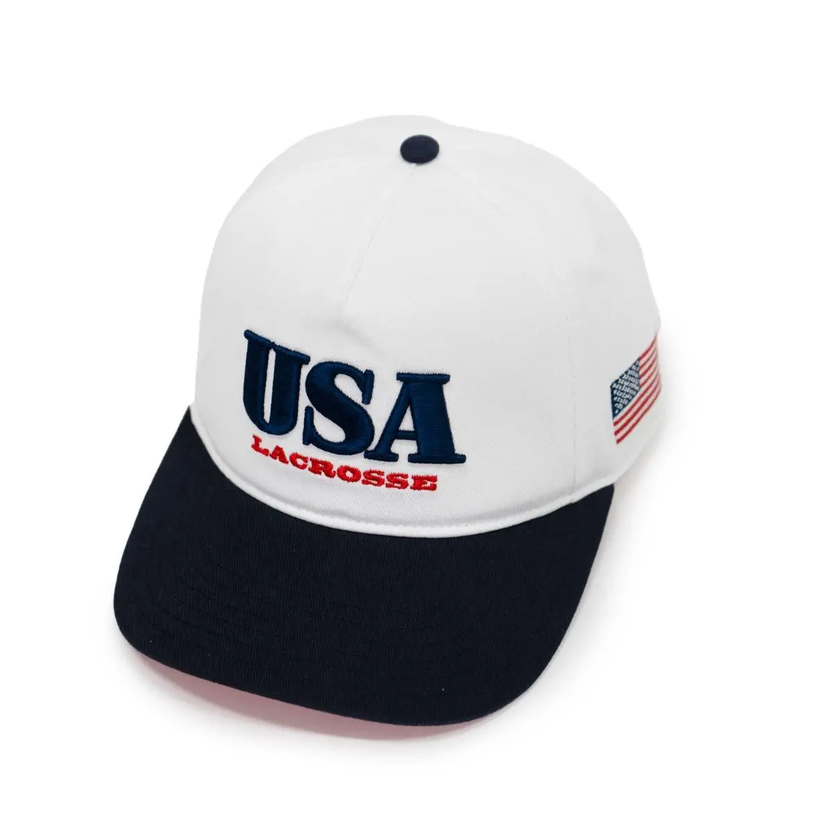 USA White Lacrosse Hat