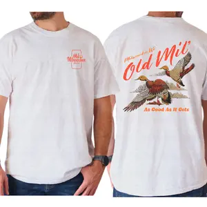 [Sale Up To 63%] OLD MILWAUKEE Graphic T-Shirt for Men | Trendy Cotton Apparel, Vintage Beer Design, Perfect Gifts for Beer Lovers | Casual Men’s Clothing, Outdoor Graphic Shirt