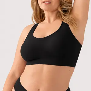 Shapermint Everyday Comfort Straps Wireless Bra with Adjustable Convertible Straps & Seamless Design