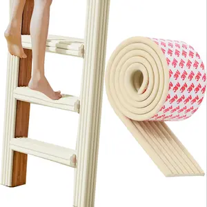 Soft Bunk Bed Ladder Pads with Cutter, Safe Step Padding, Cushioning and Covers for Kids' Loft Beds, Dorm Ladders, Stairs, Edges & Ladder Rungs, Enhance Comfort and Safety
