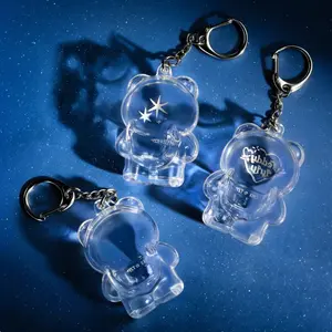 1503. LULU THE PIGGY Teddy Mini Keychain Case V2