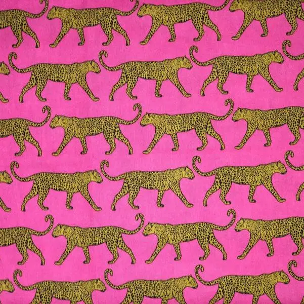 Pink Cheetah Bonnet