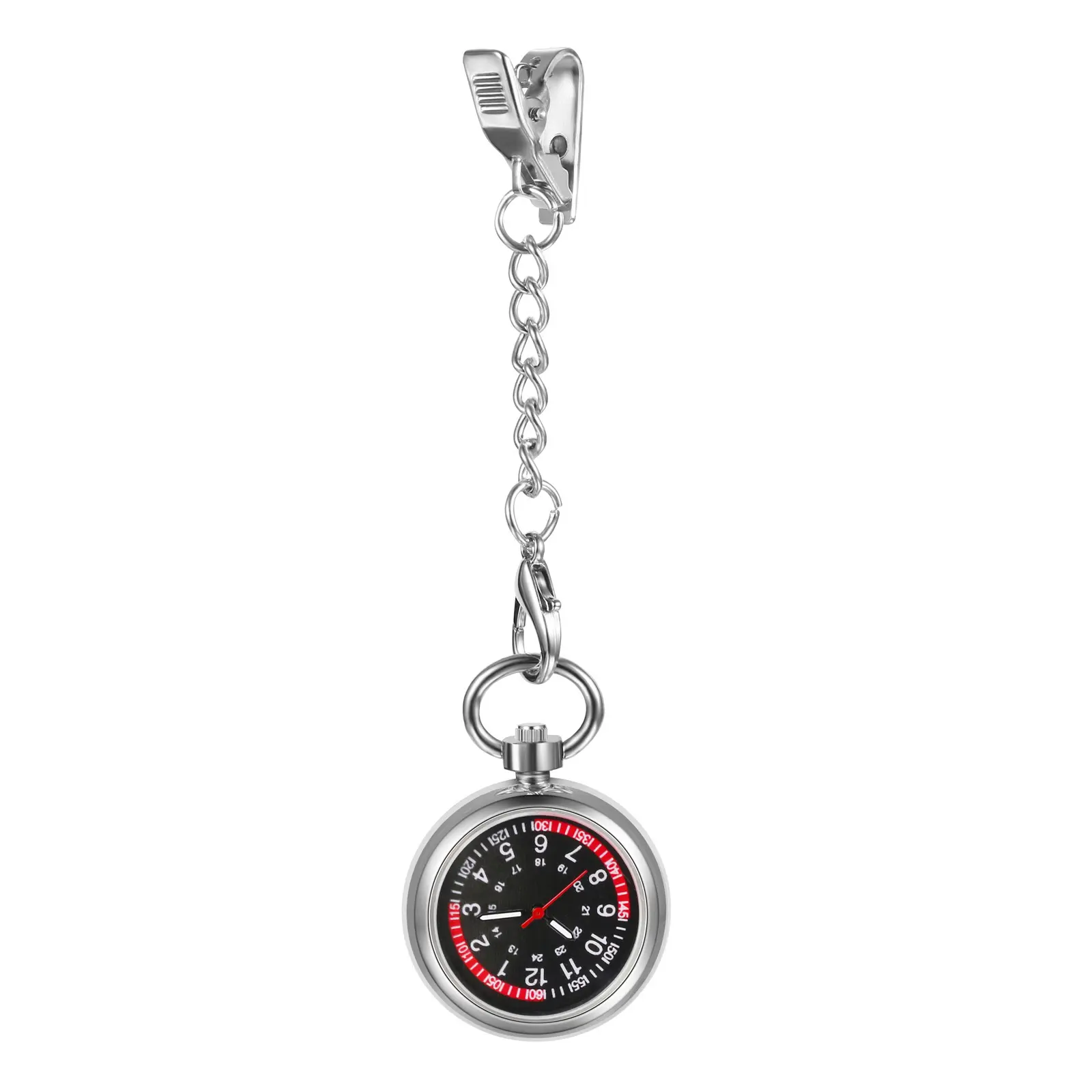 OIDEA Pulse Reading Nurse Fob Watch with Clear Dial for Healthcare Work