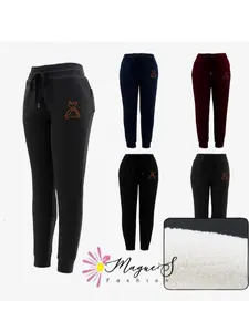 HF1118-WOMEN FUR LINED WINTER TIME JOGGERS