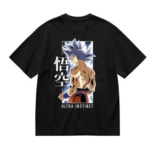 Dragon Ball Son Goku Short Sleeve Graphic T-Shirt Soft Cotton Casual Anime Printed Tee Unisex Streetwear for Men Women & Teens