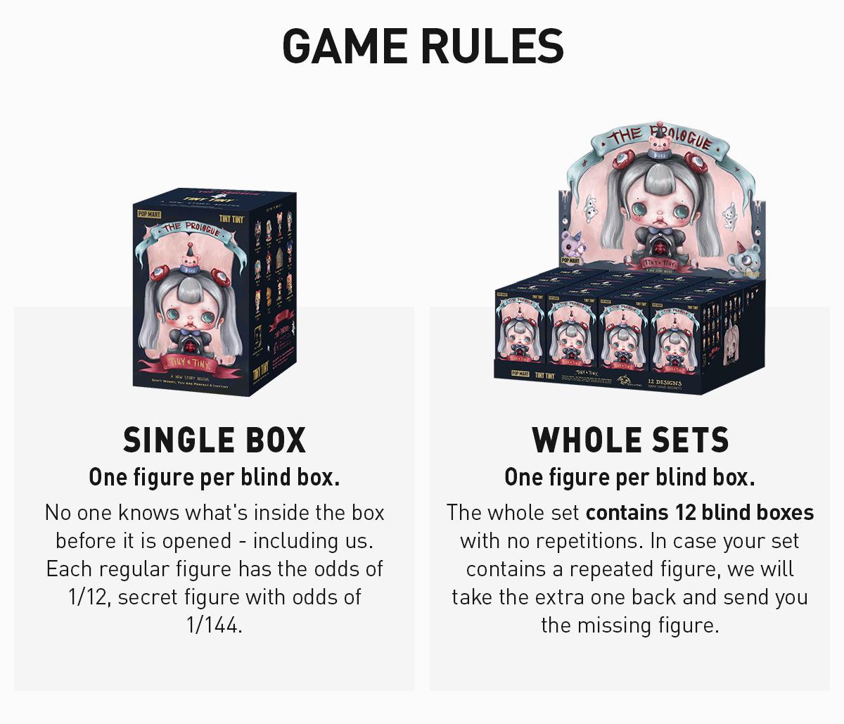 POP MART TINYTINY-PROLOGUE SERIES FIGURES