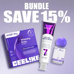 CEELIKE 7 Pro Purple Whitening Set – Purple Toothpaste, Whitening Strips & Oral Spray, Instantly Brightens Teeth, Gentle on Enamel, Long-Lasting Fresh Breath