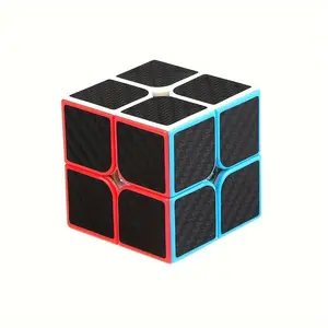 ZINNA Cube - Carbon Fiber Stickers - Magic Cube 2x2 3x3 4x4 5x5 - Twist Pyramid Mirror Speed - Cubo Magico Puzzle Crazy Toys Educ Toy