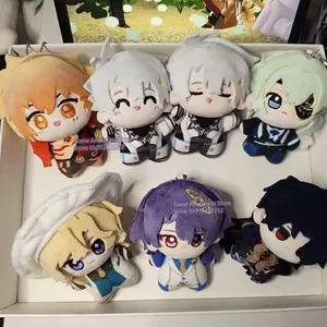 10cm Honkai: Star Rail Plush Sunday Phainon Dr. Ratio Mydei Blade Plush Aventurine Stuffed Doll Cartoon Pendant Birthday Gift