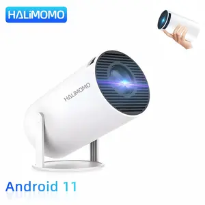 HALIMOMO Portable Projector, 1 Count 1280*720P HD Projector, Outdoor Portable Projector for Home & Outdoor Use, Home Theater Projector for Bedroom, Living Room, Audio
