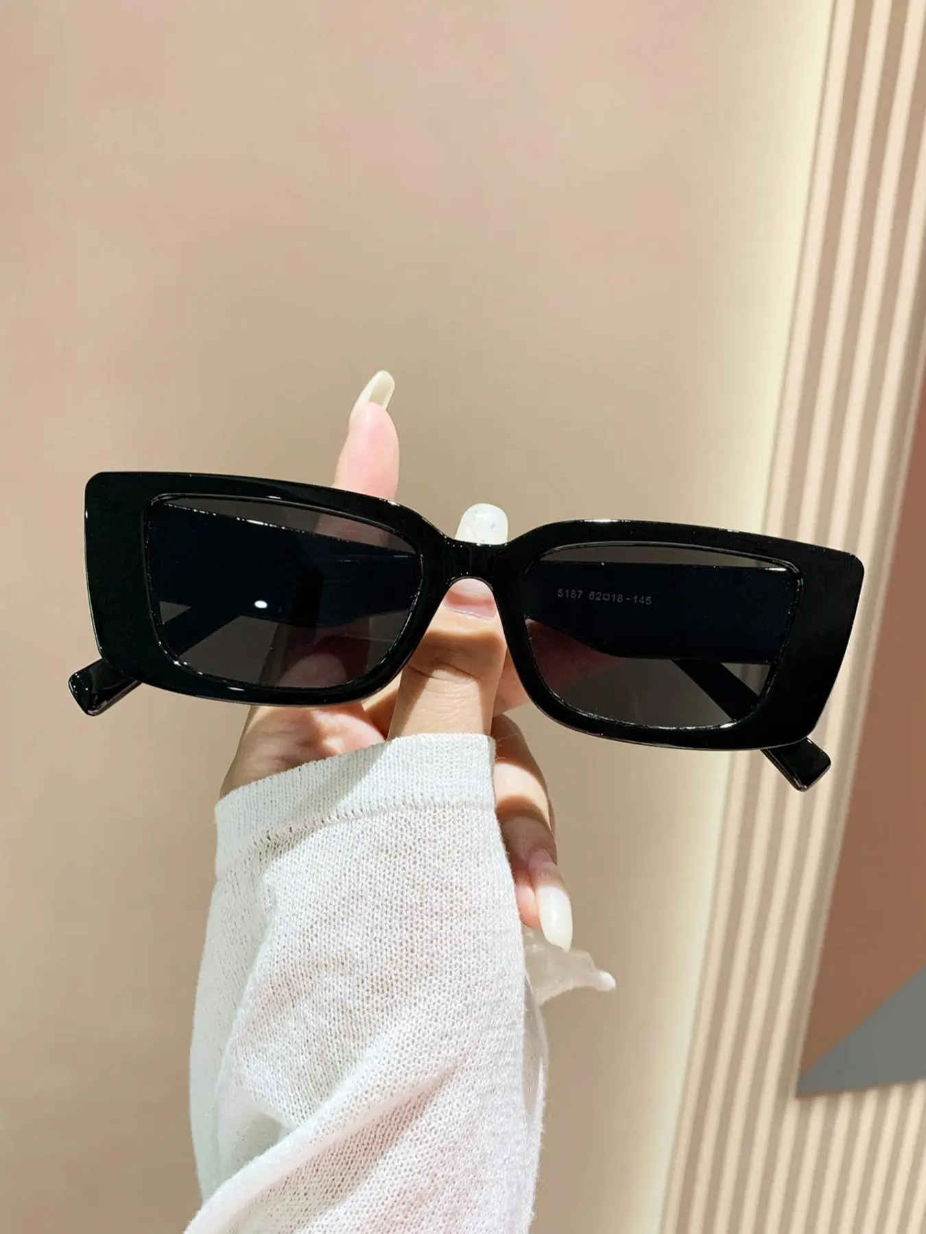 Summer Square Frame Sunglasses, New Fashion Travel Accessories for Women & Men, Lightweight and Durable Outdoor Sun Protection Glasses for Daily Use, Trendy Beach Eyewear, Trendy Fashion Shades
