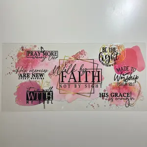 Faith UV DTF Cup Wrap Transfer