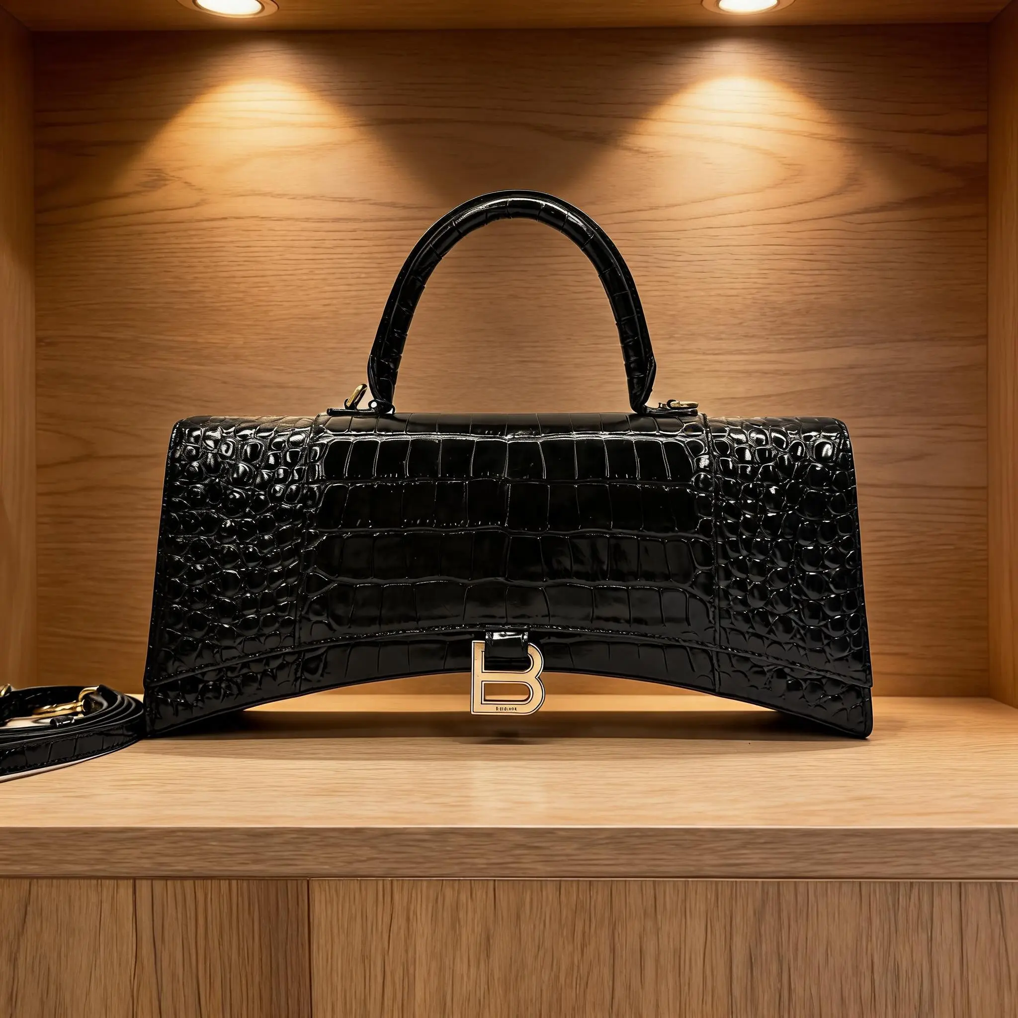 Pre-owned Balenciaga Leather Shoulder Bag C0814624317