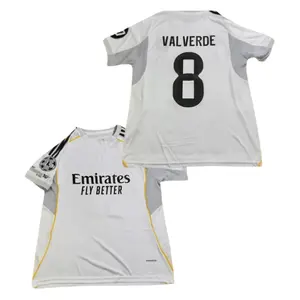Valverde #8 Third Soccer Jersey 2026 – Champions League Style Football Shirt, Lightweight Breathable Fan Apparel