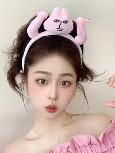 Cute Bunny Hairband, Fun and Funny Headband, Trendy Wash Face Clip, Adorable Cartoon Hair Accessory, New Arrival Hair Decor
