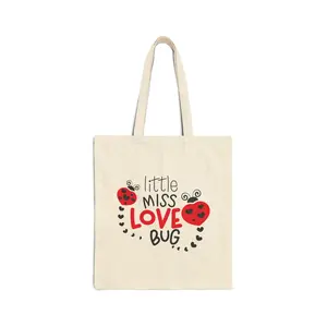 Little Miss Love Bug Tote Bag