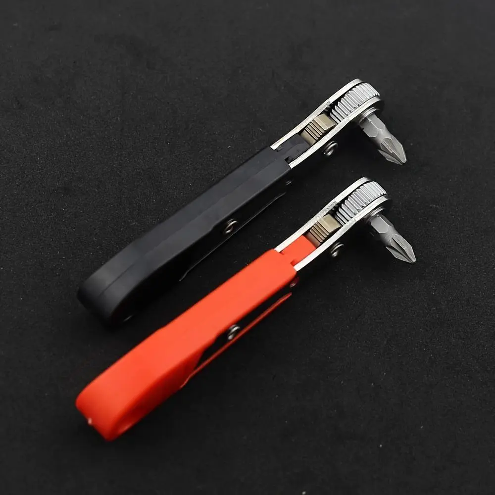 Ratchet Wrench Set, Multifunctional Ratchet Wrench, Ratcheting Wrench Set, Compact 36-Tooth Ratchet Wrench Set with Screwdriver Bits, Ideal for Tight Spaces, No Batteries Required, Perfect Home Improvement Tool