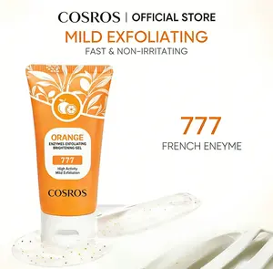 2026 Upgrade Orange Scented Exfoliator Clear Gel 777- Gentle Exfoliation for Face & Body, Deep Cleansing, Nourishing & Moisturizing, Suitable for All Skin Types- Flawless Pore Perfection & Smooth Skin with Natura