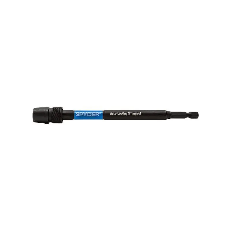 Spyder 19082 Bit Extension 1/4-in x 6-in Quick Change Bit Holder
