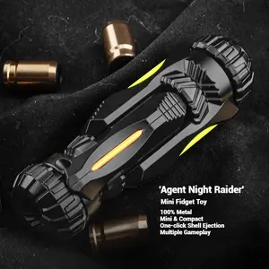 Multiple Gameplay 100% Metal Heavyweight Mini Stress Relief Toy Emittable Fingertip Toys Fidget Toys