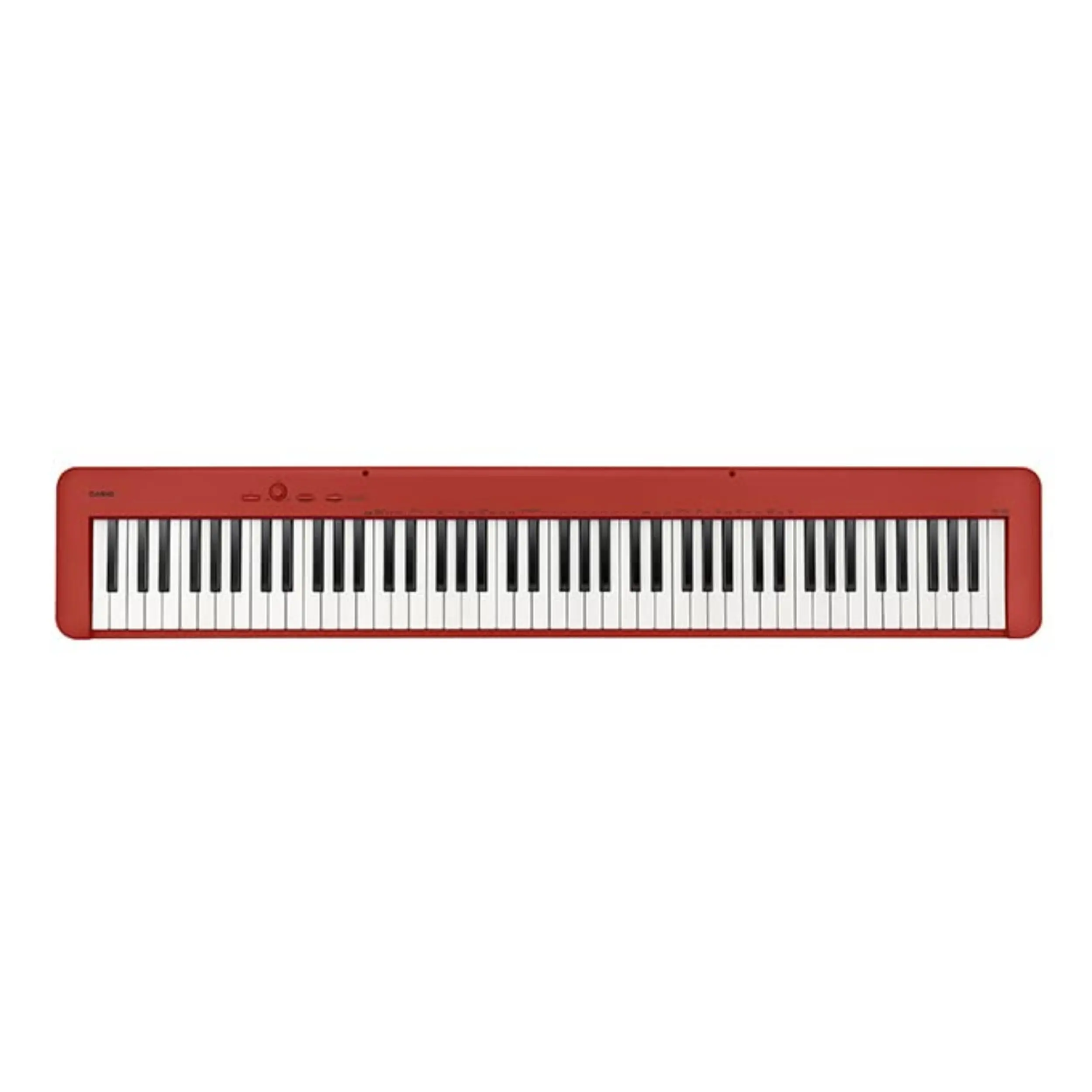 Casio CDP-S160 – 88-Key Weighted Digital Piano with Scaled Hammer Action Keyboard | Duet Mode for Students | Realistic Feel, Slim & Portable | Built-In Tones, Effects, USB-MIDI, Speakers | Red