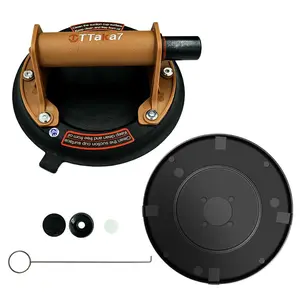 8 Inch Vacuum Suction Cup, 1 Count 200kg Vacuum Suction Cup with Handle, Handheld Lifter, Professional Lifting Tool for Glass, Tiles, Stone