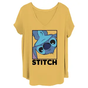Women's Lilo & Stitch Peekaboo Stitch Portrait T-Shirt