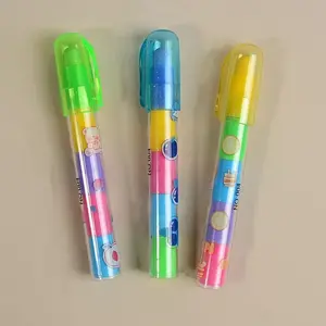 4-pack creative building block erasers, 5 bright colors - Fun office and school supplies, drawing supplies, learning stationery, Christmas gifts, back to school supplies