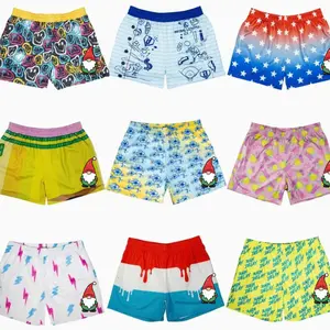 Matching Ice Cream Drip Mesh Shorts - Breathable & Comfortable Activewear for Youth & Adults