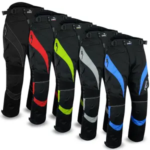 Motorbike Motorcycle Waterproof Cordura Textile Trousers Pants CE Armours