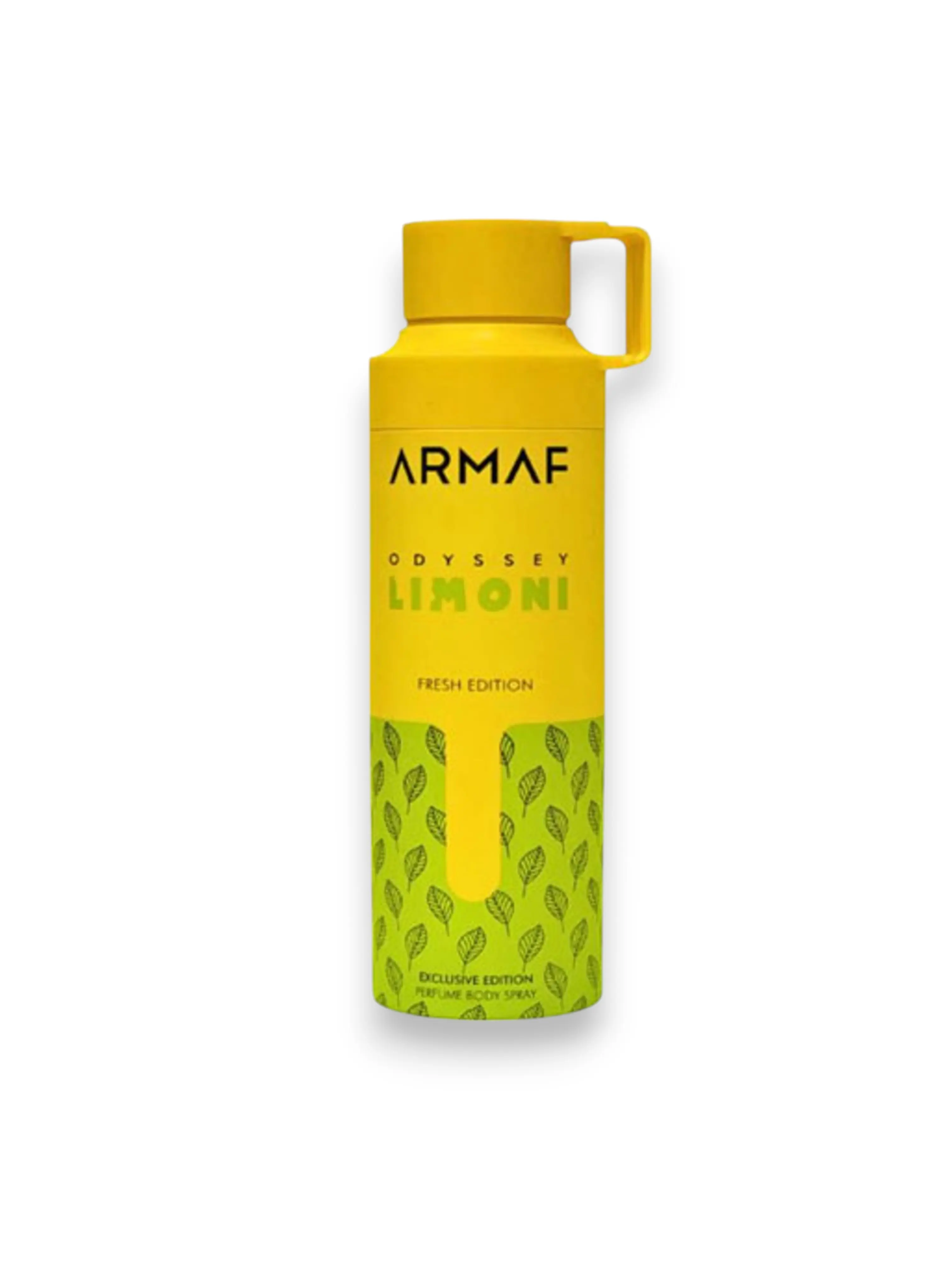 Armaf | Odyssey | Limoni | Unisex Fragrance | 200 ML | Perfumed Body Spray | Lemon - Sweet & Ginger