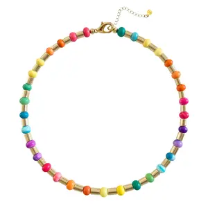 Golden Collar - Rainbow