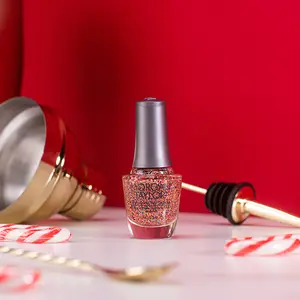 Morgan Taylor Lots Of Dots - Mixed Rainbow Speckles, Professional Lacquer, Vibrant, Chip-Resistant, Fast-Drying, Long-Lasting, High-Shine, Perfect for Manicures & Pedicure, 15mL.