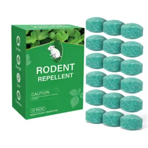12-Pack Aromatic Scented Balls!Infused with refreshing  and  Oil.Long-lasting  fragrance for indoor and outdoor use. Peppermint Natural