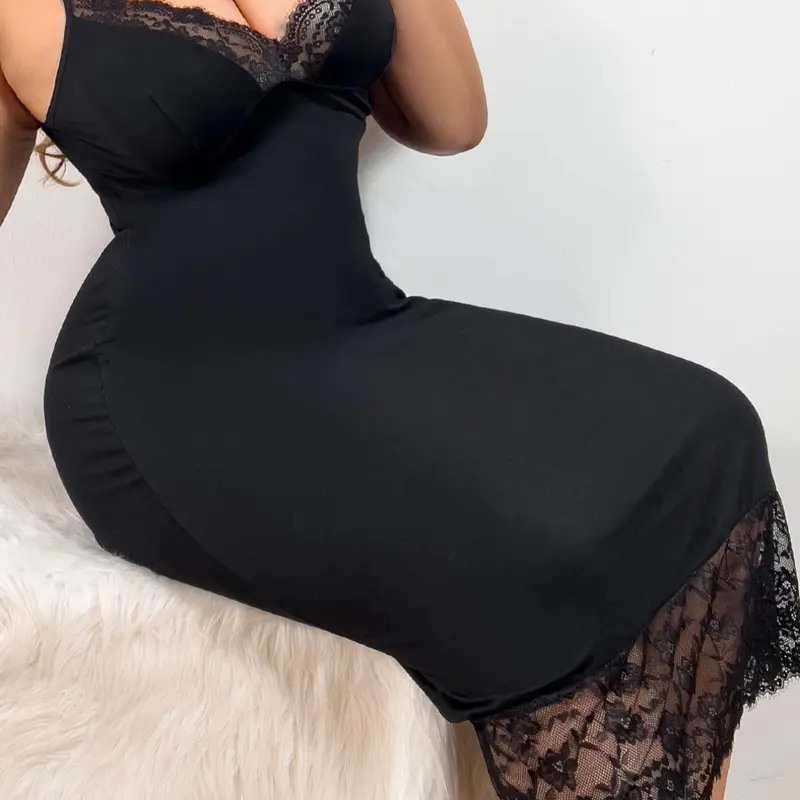 Plus Size Lace Trim Robe Loungewear Nightwear Fabric – Comfy, Fit & SEXY! 😍 Your Perfect Nighttime Glam #CurvyQueen