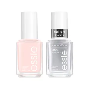 Essie Nail Art Studio & Core Color Duo with Silky Coverage & Shimmering Pearl Finish