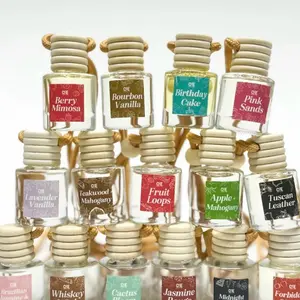 Scented Car Air Freshener - Long Lasting Car Diffuser - Last 60+ Days