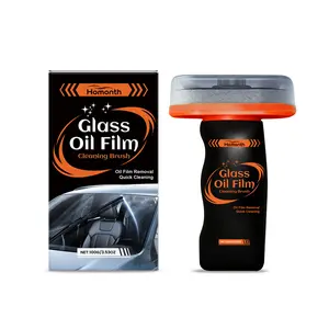 Glass Oil Film Cleaning Brush, Windshield Rearview Mirror Water Stain Dirt Clean Shine, Car Window Cleaner Tool, Car Detailing Accessories, Car Detailing Products