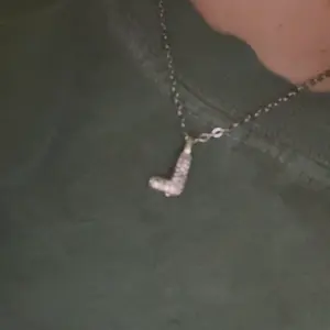 2Pcs/Set Pave Zirconia Bubble Initial Pendant Women Necklace Classic Fashion Stainless Steel Layered Chain Necklaces For Women Initials Necklace Jewelry Necklace