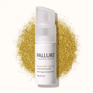 Ultra-Fine Glitter For Hair And Body - White Crystal, Fairy Pink, Radiant Gold - Lightweight, Non-Sticky, Made for all hair types - For Festivals, Parties, Holidays, And Everyday Wear