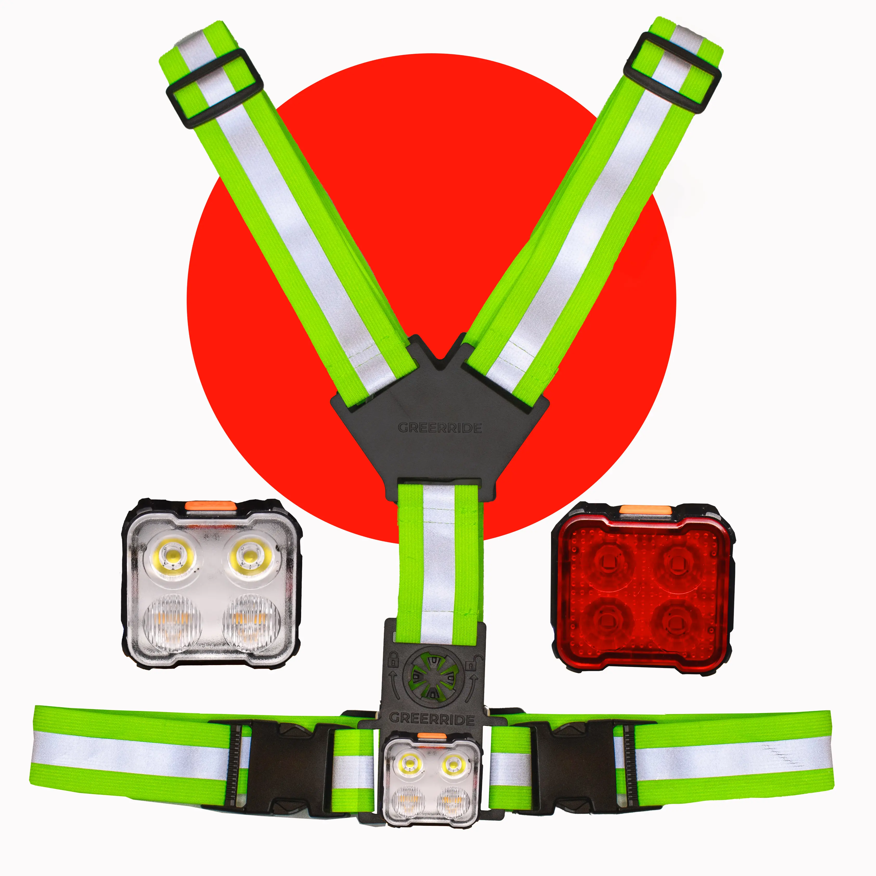 Greerride Running Light Vest - Lightweight Design, Ideal for Running, Versatile for Various Outfits