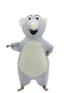 Inflatable Mouse Costume for Adults, Fun Character Cosplay Animal Design, Perfect for Halloween & Carnival Parties, Unique Party Prop