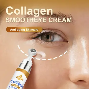 15ML Collagen Eye Cream, Niacinamide Rich, Hyaluronic Acid, Brightens Dark Circles, Even Skin Tone, Deep Moisture, Fades Fine Lines, Firming Eye Cream, Brightening Eye Cream