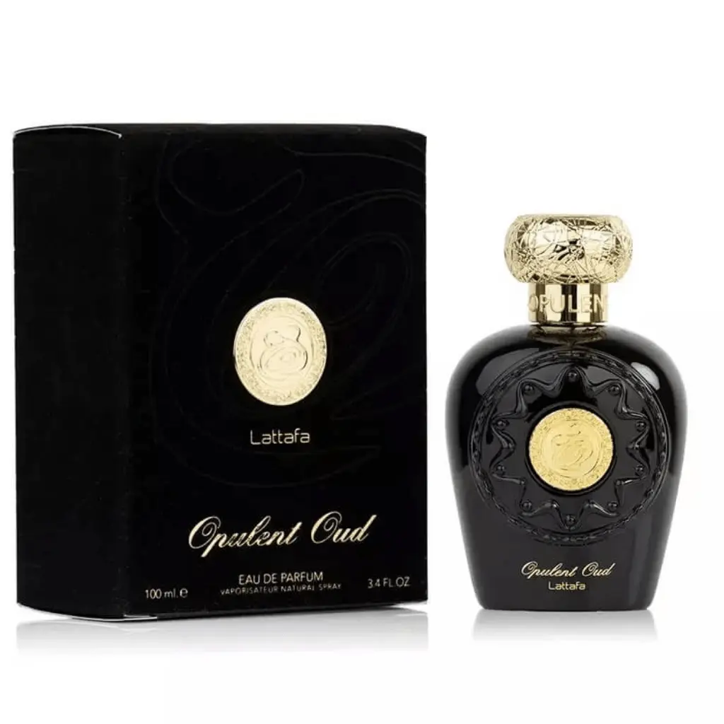 Lattafa Opulent Oud Eau de Parfum 100ml - Bold Smoky Long Lasting Unisex Fragrance Perfumes Arabia TikTok Viral Arabic Perfume Unforgettable Smell