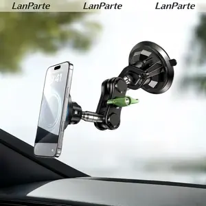 Lanparte High Performance Ultra Durable Car Phone Holder Easy InstallMagnetic Phone Holder for Car, Car Mount 360 Adjustable Vacuum Suction Cup, Phone Mount for Car Accessories  phone holder for car car phone mount cars accessories ipad air mini