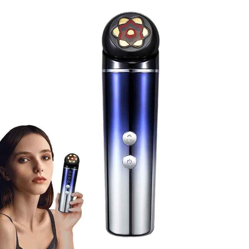 Handheld Radio Frequency Device, EMS Micro Electric Hot & Cold Handheld Import Instrument, Face Lifting & Firming Beauty Instrument, Facial, USB Rechargeable Facial, Portable Beauty Tool, Beauty Devices