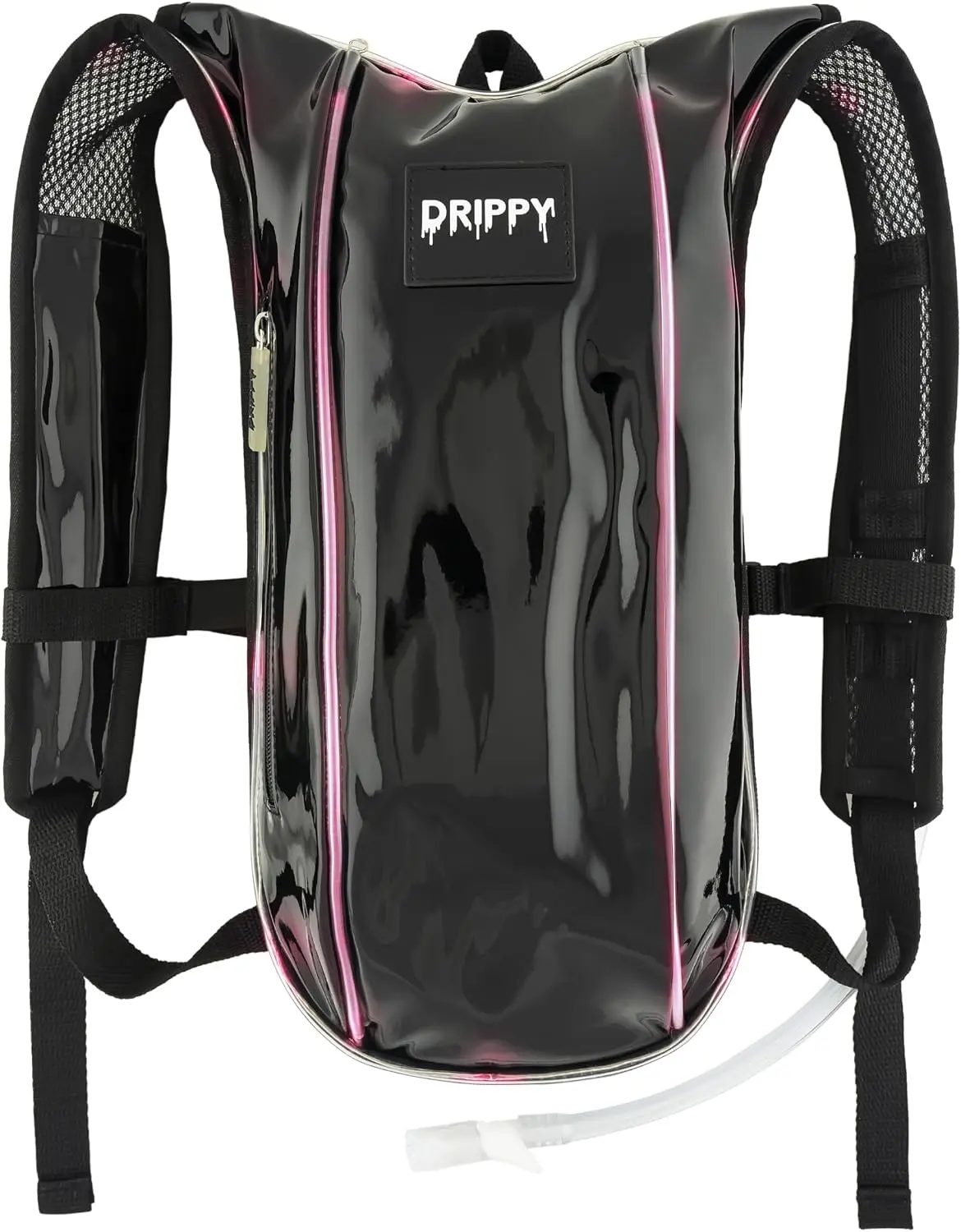 Midnight Black LED Hydration Rave & Festival Bag