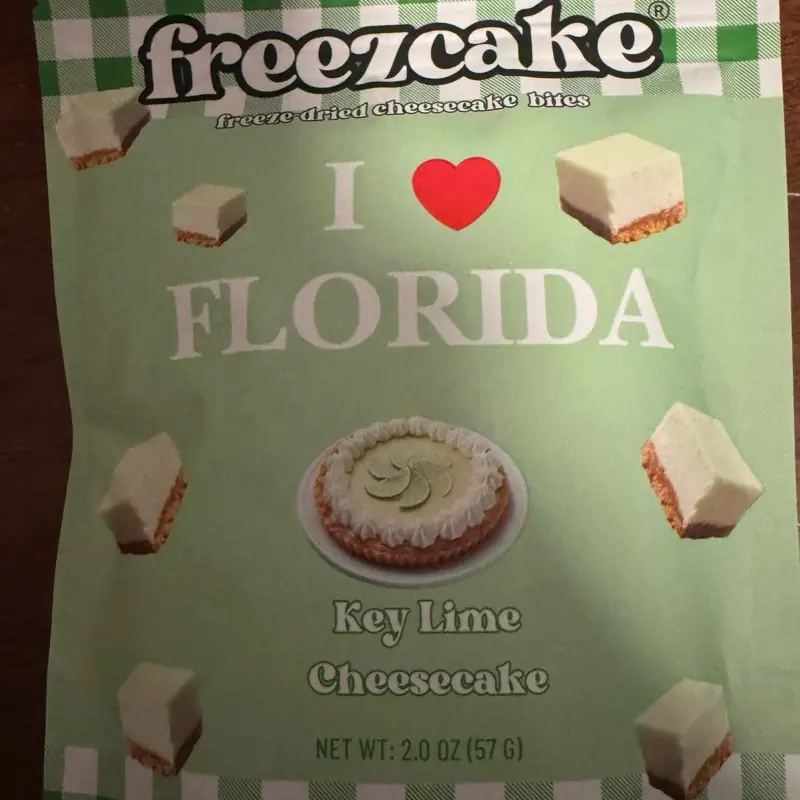 Freezecake Key Lime Freeze-Dried Cheesecake