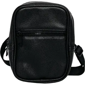 Leather Crossbody Bag Sling Purse for Women Men Girls Travel, Multi Position Fanny  Pack