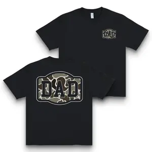 Monawear Comfort Colors Camouflage Dad Shirt, Retro Dad T-shirt, Dad Tee, Gift For Dad, Varsity Dad Shirt, Duck Camo Fathers TShirt, Fathers Day Gift